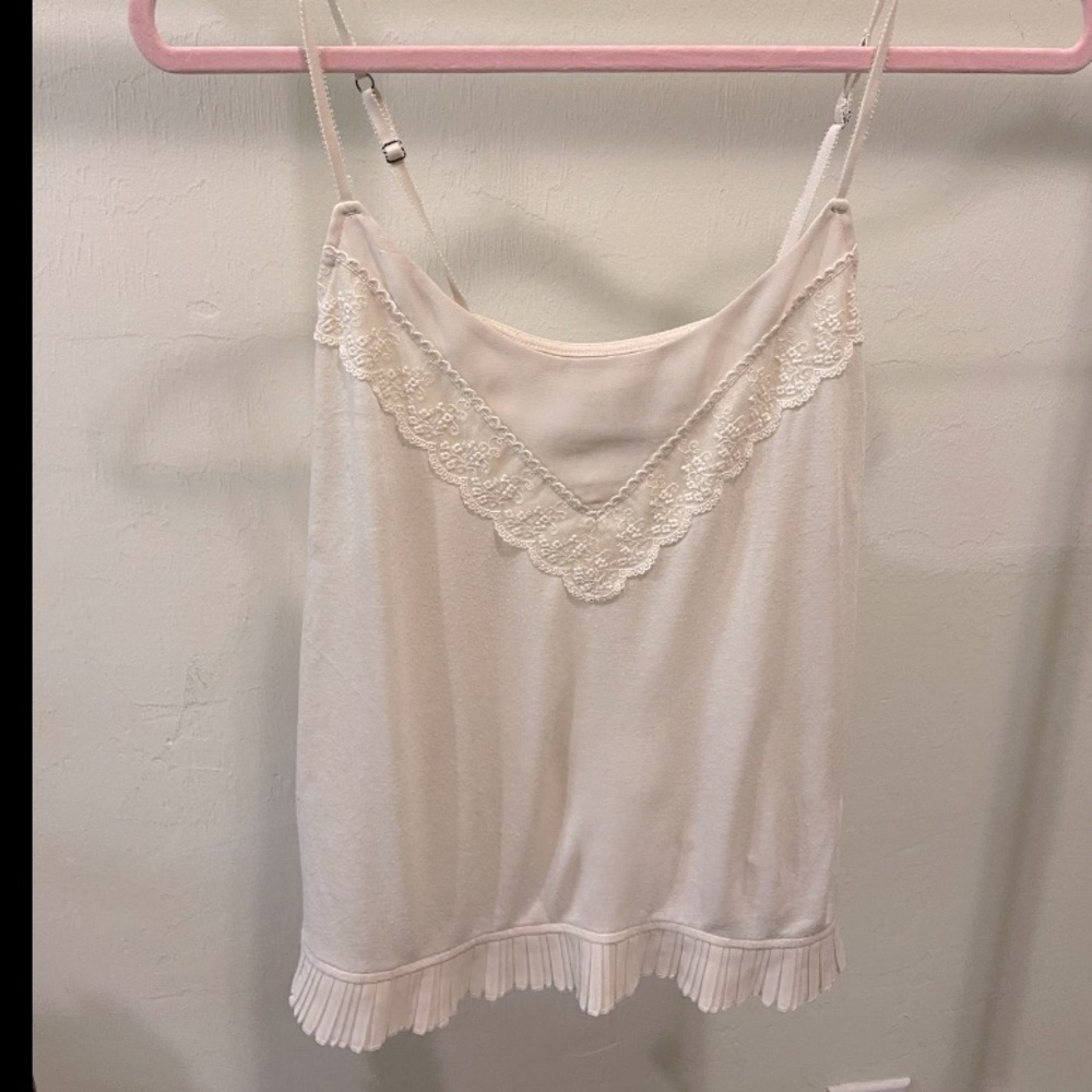 American Eagle cream tank top
